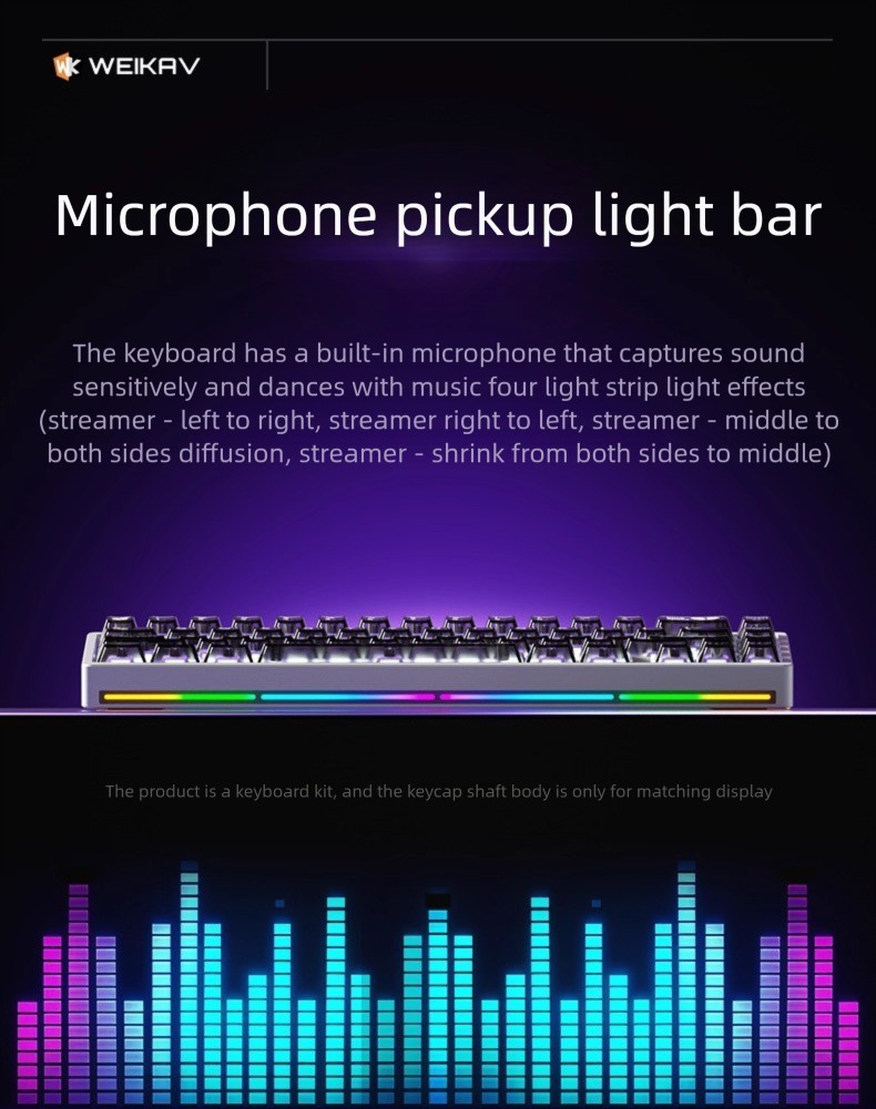 NEW WEIKAV Nut65 Aluminum Allo - Gaming Keyboard Mini Mechanical ulasan dan harga