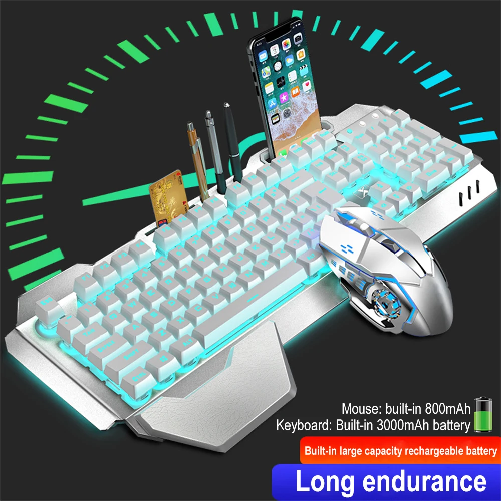 K680 Rechargeable 2.4G wireles - Gaming Keyboard Bluetooth ulasan dan harga