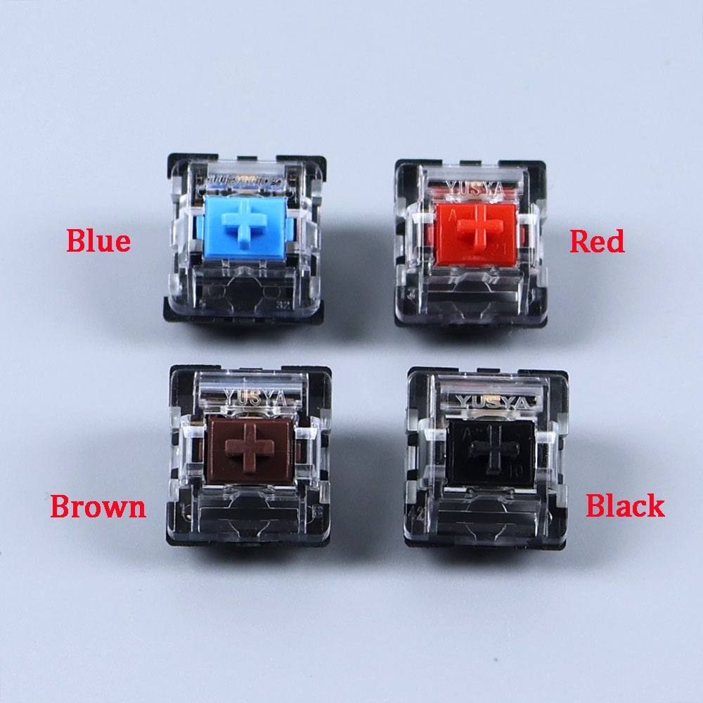 2Pin Clicky Linear Tactile Sil - Keyboard Gaming Blue Switch ulasan dan harga