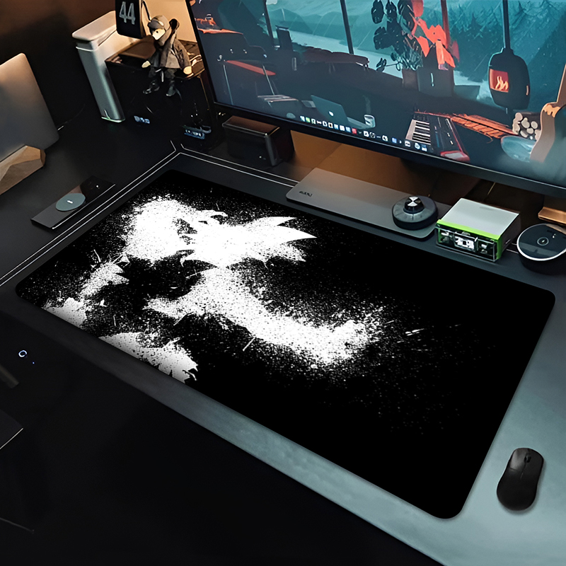 DBZ Black Anime Mouse Pad Drag - Gaming Keyboard He ulasan dan harga