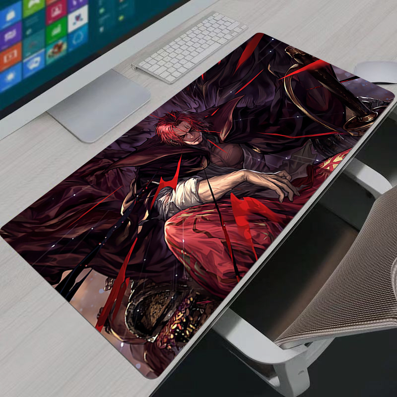 One Piece Shanks Mouse Pad Lar - Gaming Keyboard He ulasan dan harga