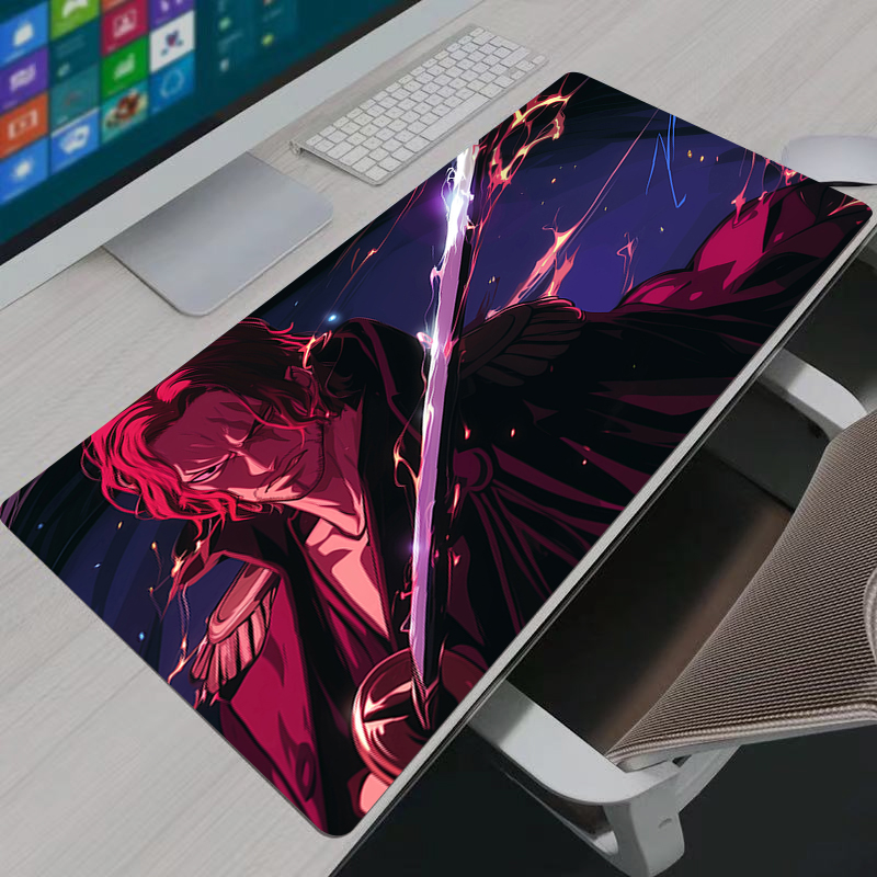 One Piece Shanks Mouse Pad Lar - Gaming Keyboard He ulasan dan harga