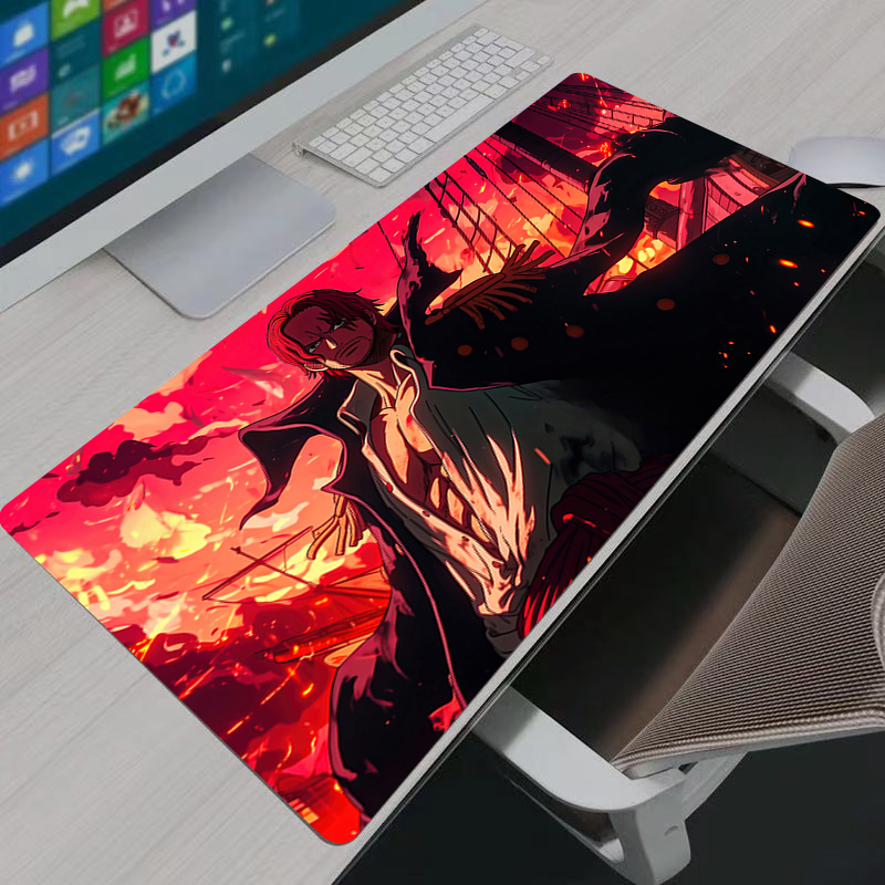 One Piece Shanks Mouse Pad Lar - Gaming Keyboard He ulasan dan harga