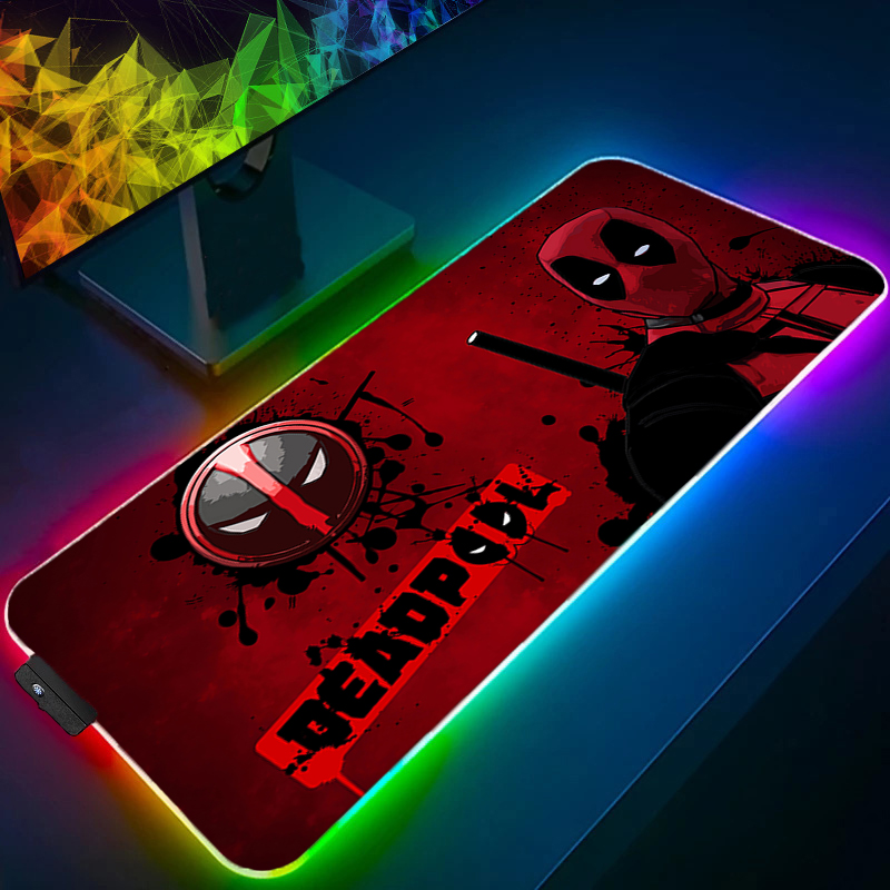 LED Mouse Pad Gaming Backlight - Gaming Keyboard He ulasan dan harga