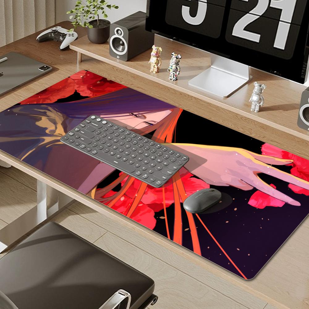 Large Mouse Pad black white An - Gaming Keyboard High Ground ulasan dan harga
