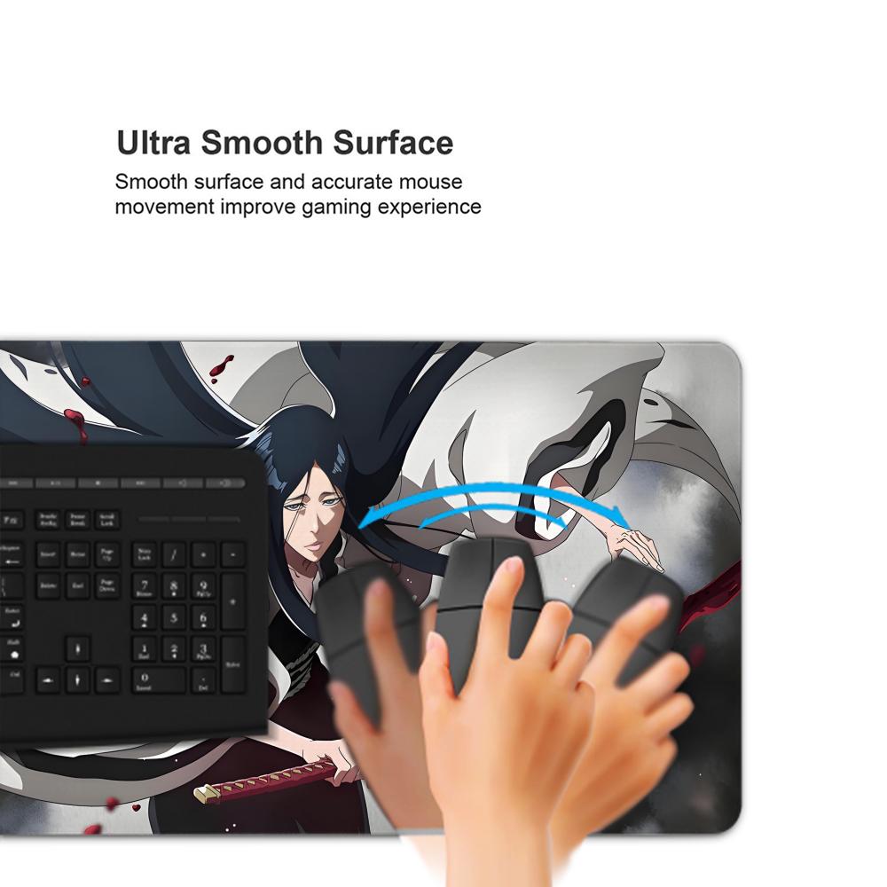 Large Mouse Pad black white An - Gaming Keyboard High Ground ulasan dan harga