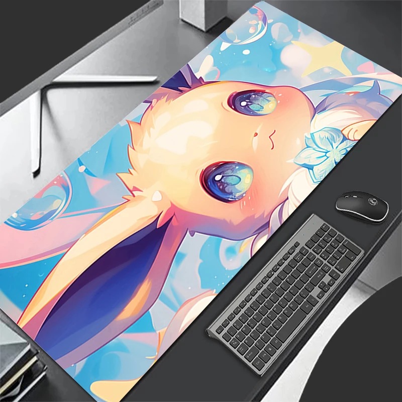 P-Pokemon Eevee Anime Gaming M - Gaming Keyboard Tactile ulasan dan harga
