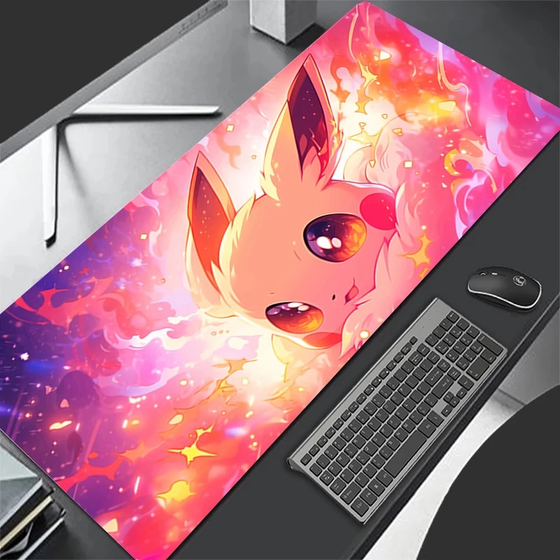 P-Pokemon Eevee Anime Gaming M - Gaming Keyboard Tactile ulasan dan harga