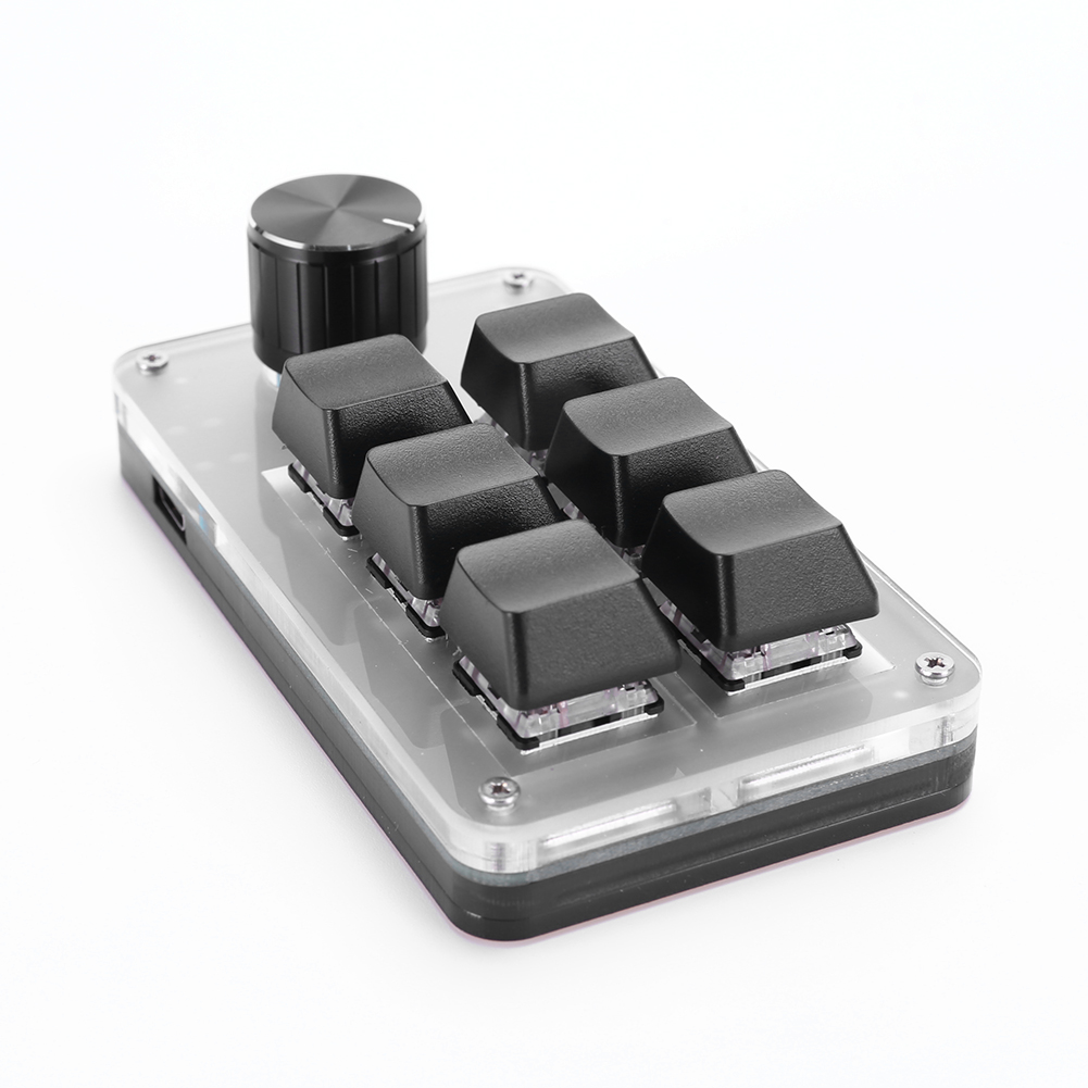 6 Key 1 Knob One Handed Mechan - Gaming Keyboard 1 Hand ulasan dan harga