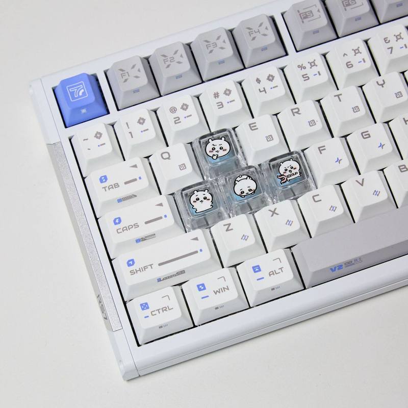 Chiikawa 4 Pcs Handmade Transp - Gaming Keyboard He ulasan dan harga