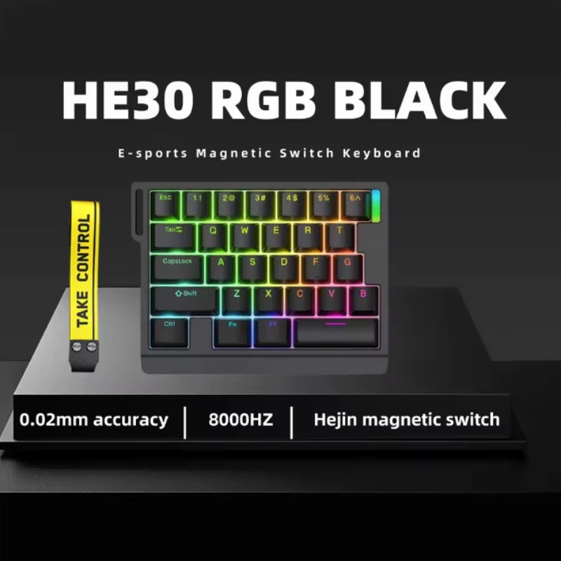 HE30 One Hand Magnetic Axis Ga - Gaming Keyboard Not Typing ulasan dan harga