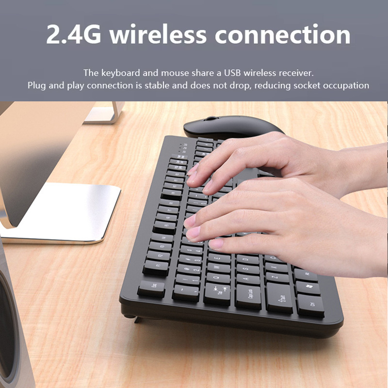 2.4G Wireless Keyboard Mouse S - Gaming Keyboard Bluetooth ulasan dan harga