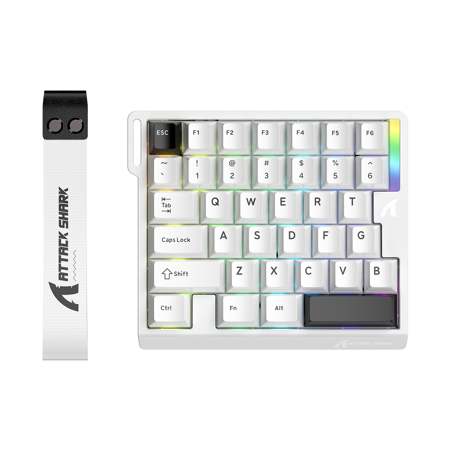 ATTACK SHARK M36HE Wired Magne - Gaming Keyboard 1 Hand ulasan dan harga