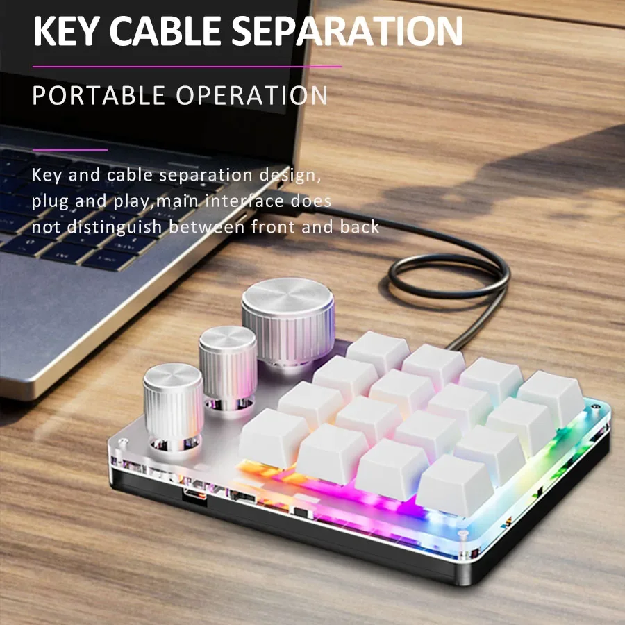 Wireless Bluetooth Programming - Gaming Keyboard Mini Mechanical ulasan dan harga