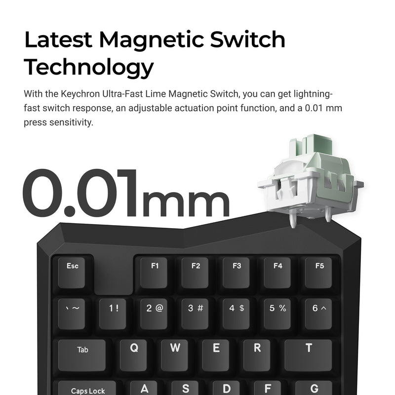 Keychron C0 HE 8K wired One Ha - Gaming Keyboard 1 Hand ulasan dan harga