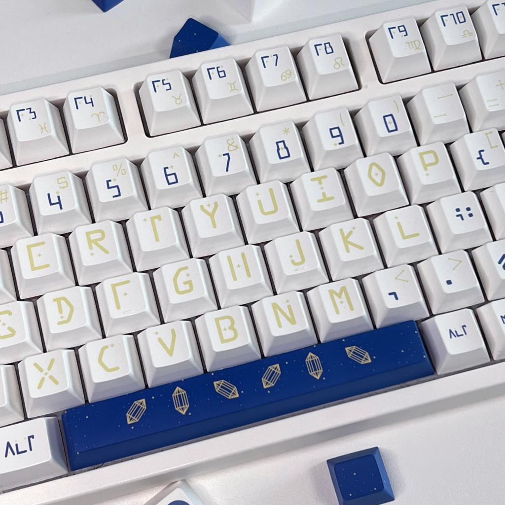 132 Keys Constellation Cherry  - Keyboard Gaming Blue Switch ulasan dan harga