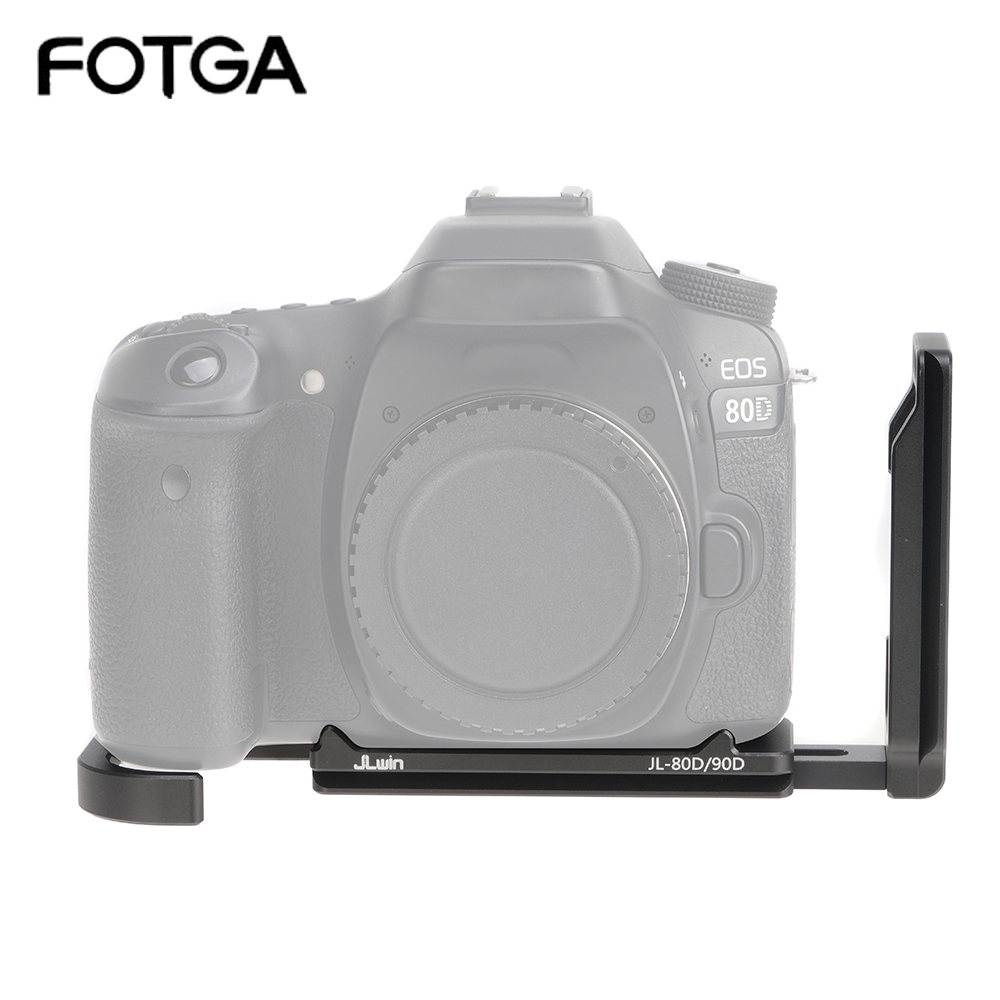 FOTGA L Shape For Canon 70D 80 - Stabilizer Screw In ulasan dan harga