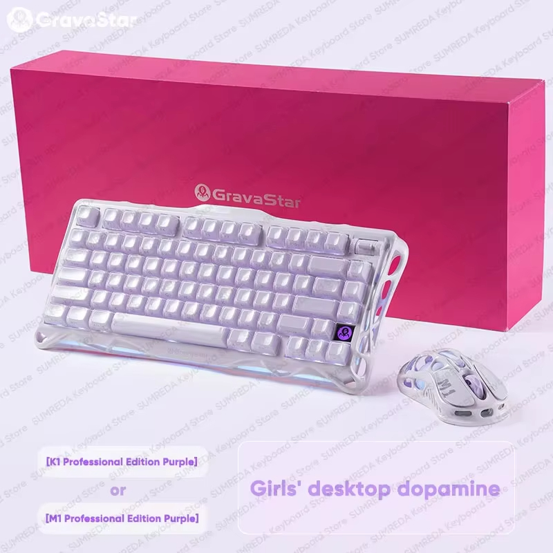 GravaStar M1 M2 Wireless Mouse - Gaming Keyboard Bluetooth ulasan dan harga