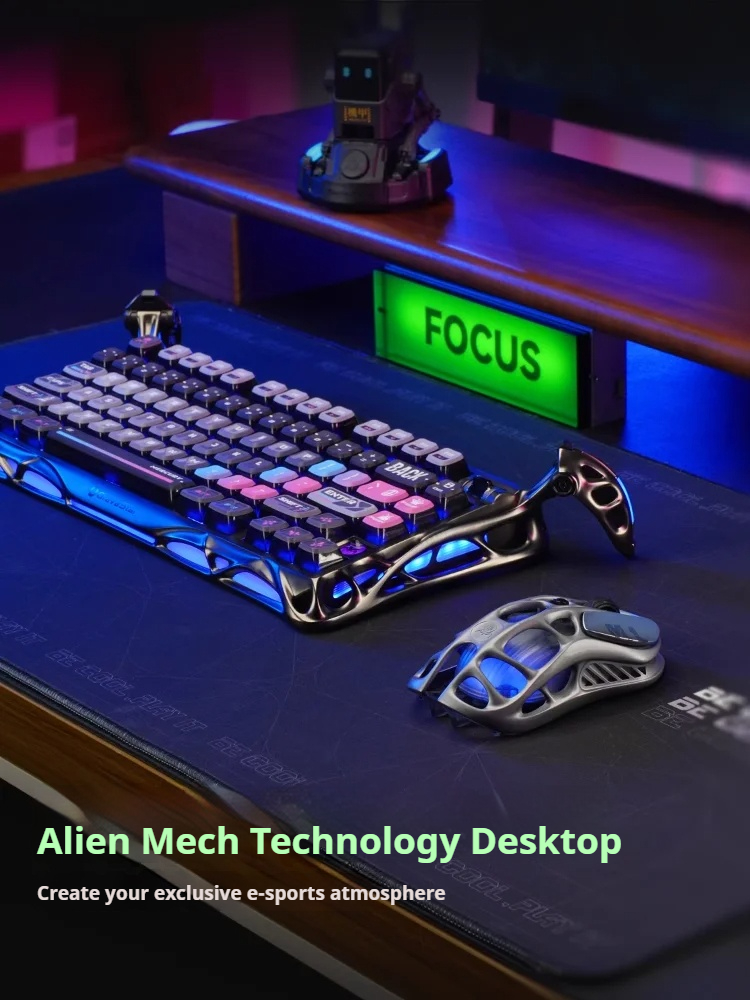 GravaStar M1 M2 Wireless Mouse - Gaming Keyboard Bluetooth ulasan dan harga