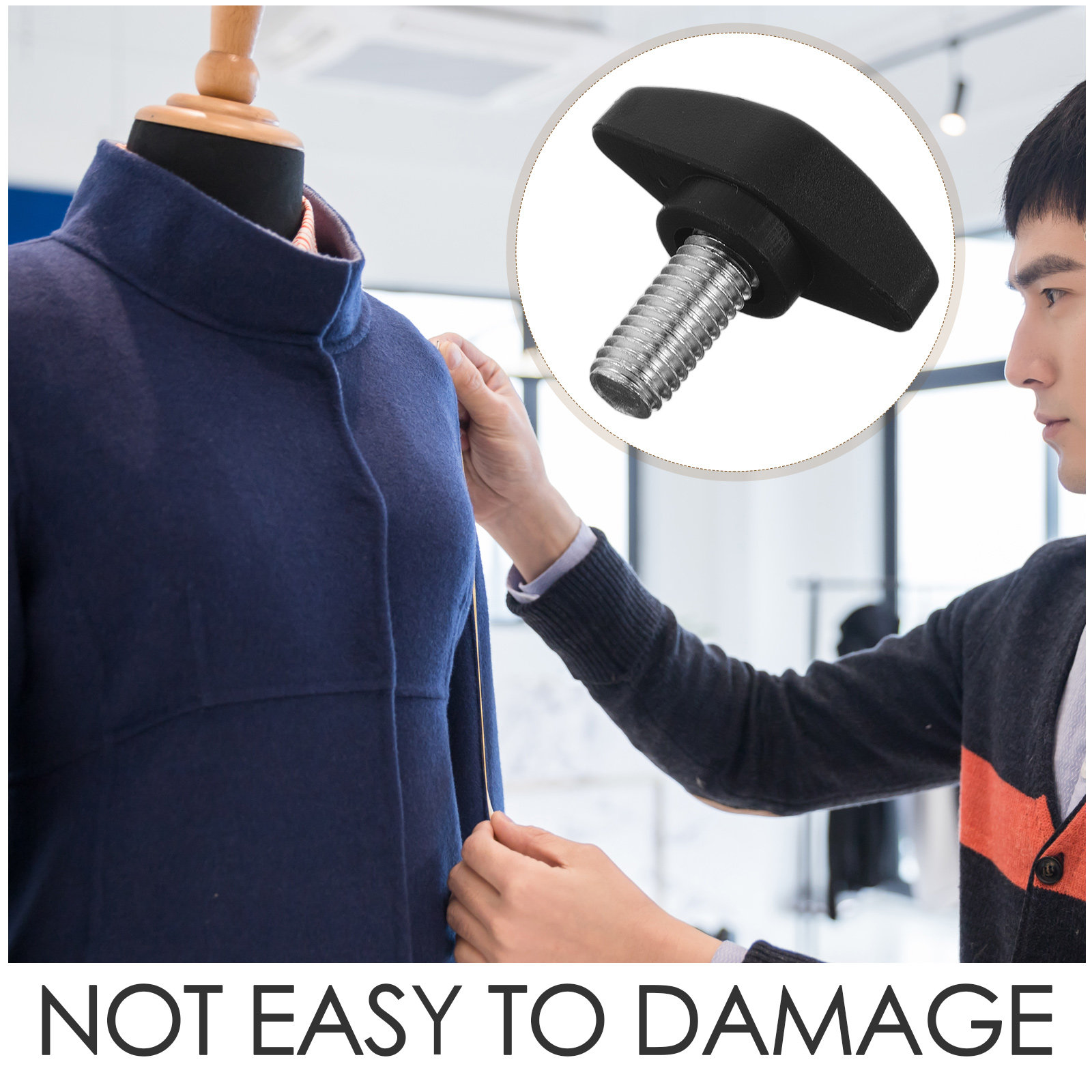 4Pcs Mannequin Base Attachment - Stabilizer Screw In ulasan dan harga