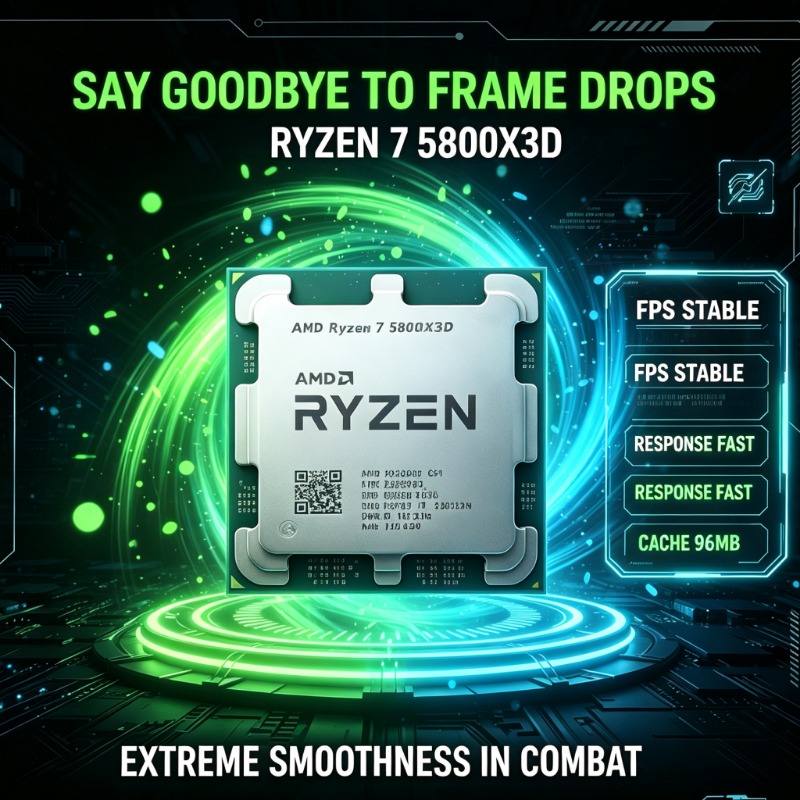 96MB Large Cache AMD Ryzen 7 5 - Amd Cpu Ryzen 7 ulasan dan harga