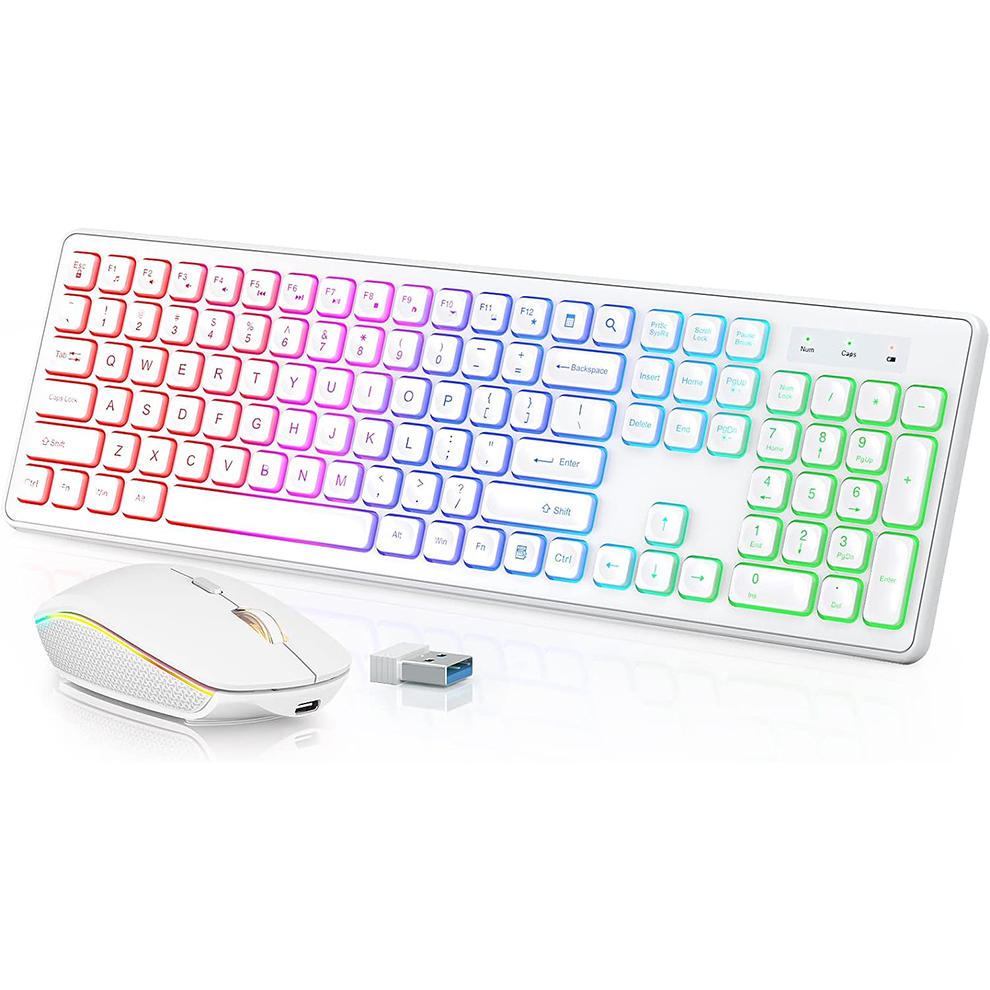 Backlit Wireless Keyboard and  - Gaming Keyboard Bluetooth ulasan dan harga