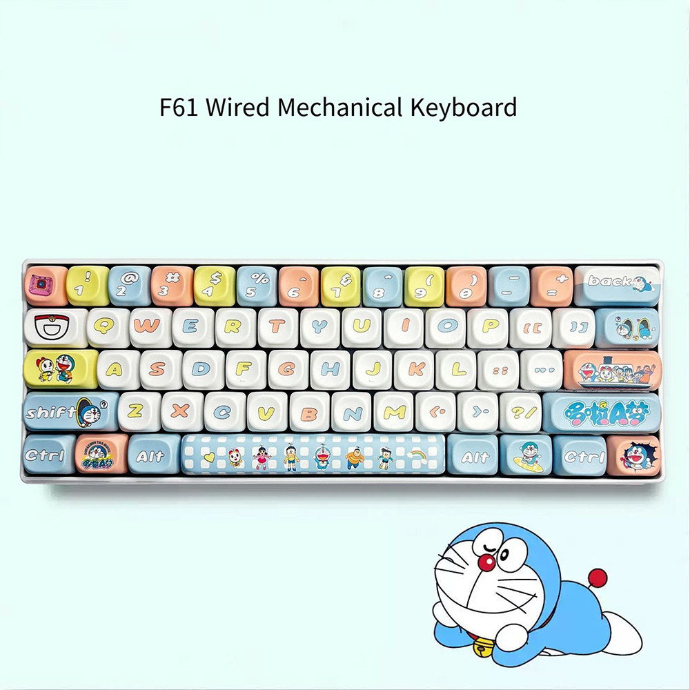 Cardcaptor Sakura 61 Keys Mech - Keyboard Gaming Blue Switch ulasan dan harga
